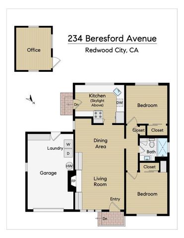234 Beresford Avenue, Redwood City, CA 94061