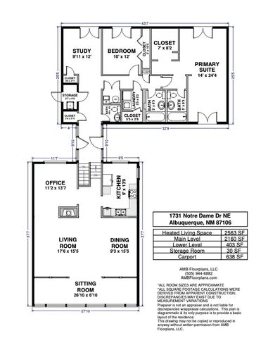 1731 Notre Dame Drive NE, Albuquerque, NM 87106