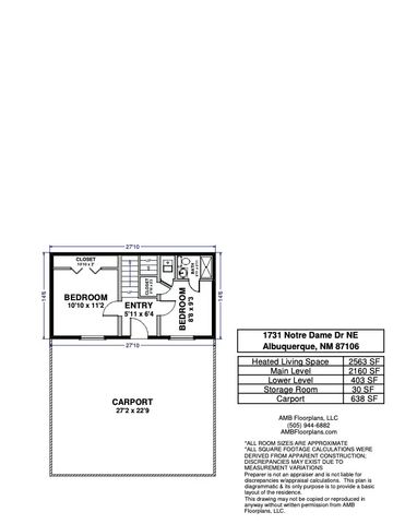 1731 Notre Dame Drive NE, Albuquerque, NM 87106