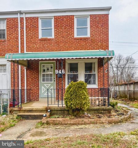 946 MIDDLESEX RD, Essex, MD 21221