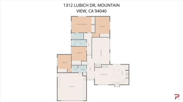1312 Lubich Drive, Mountain View, CA 94040
