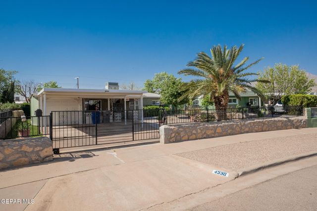 4930 MCGREGOR Drive, El Paso, TX 79904
