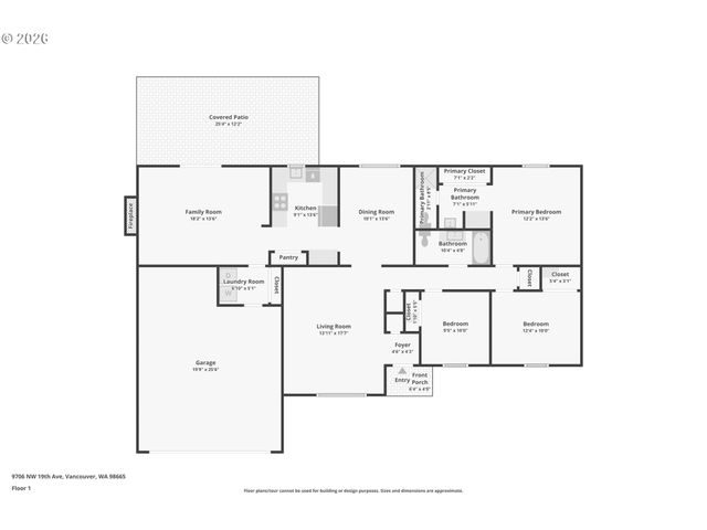 9706 Nw 19TH Ave, Vancouver, WA 98665