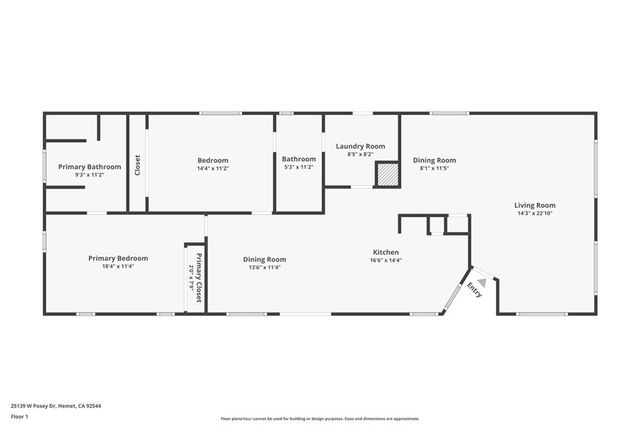 25139 W Posey, Hemet, CA 92544