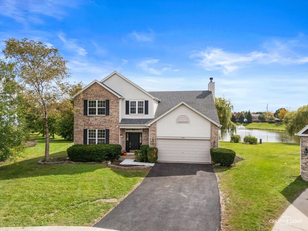 1703 Hidden Oaks Court, Plainfield, IL 60586 — exterior