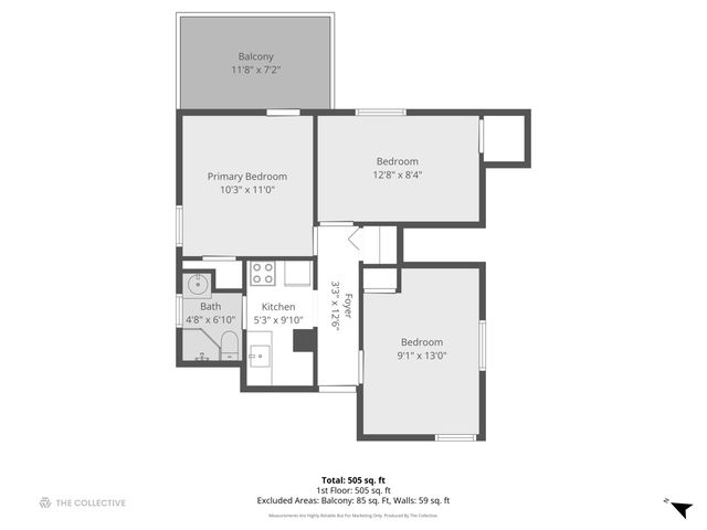 127 N West Street 2R, Wheaton, IL 60187