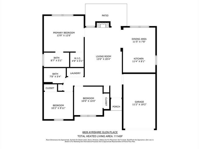 6828 Ayrshire Glen Place, Charlotte, NC 28273