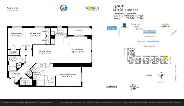 511 SE 5th Ave 1204, Fort Lauderdale, FL 33301