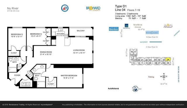 511 SE 5th Avenue 1204, Fort Lauderdale, FL 33301