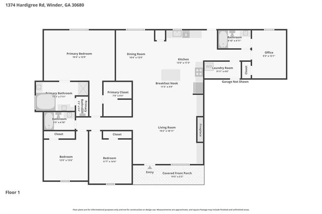 1374 Hardigree Road, Winder, GA 30680