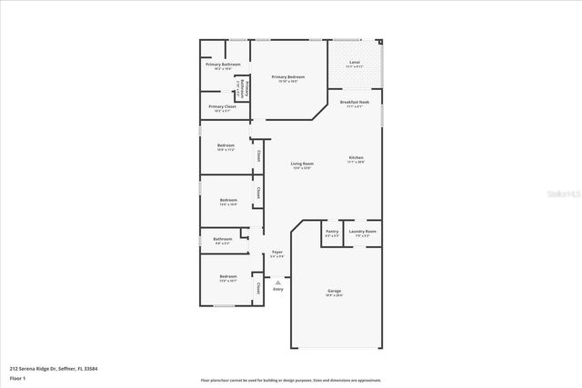 212 SERENA RIDGE DRIVE, Seffner, FL 33584