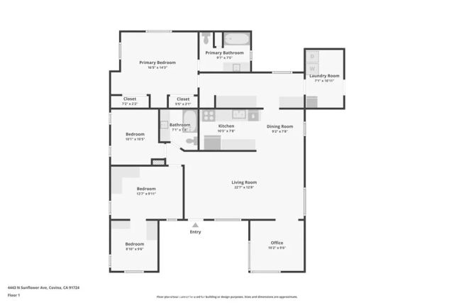 4443 N Sunflower, Covina, CA 91724