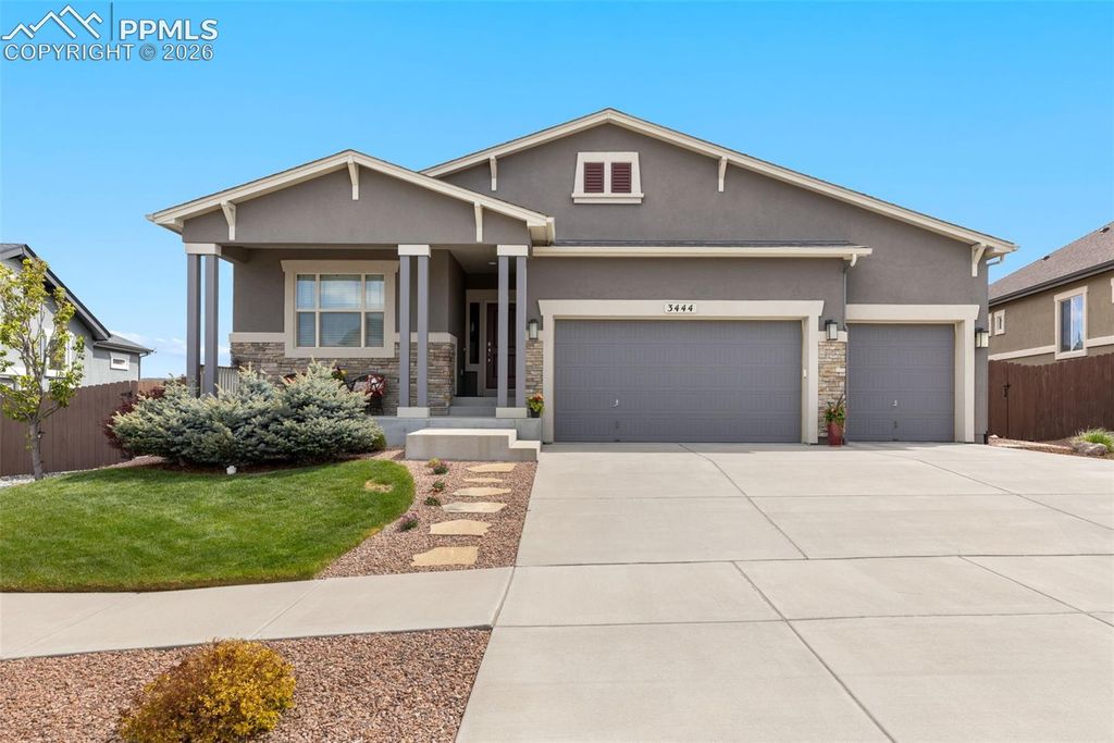 3444 Wind Waker Way, Colorado Springs, CO 80908 — exterior