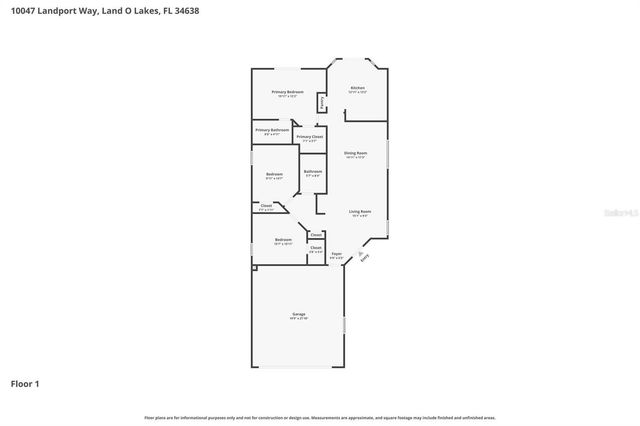 10047 LANDPORT WAY, Land O Lakes, FL 34638