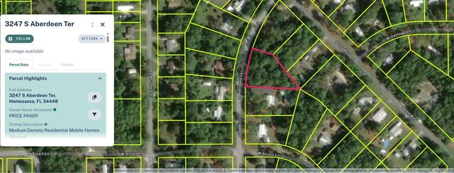 3247 S ABERDEEN TERRACE, Homosassa, FL 34448