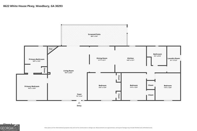 8622 Whitehouse Parkway, Woodbury, GA 30293