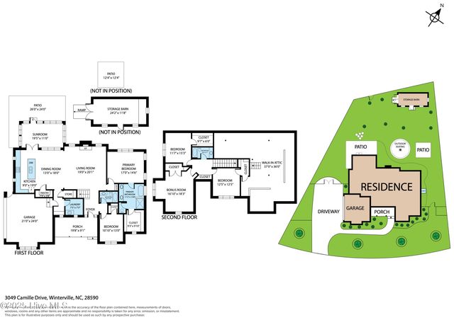 3049 Camille Drive, Winterville, NC 28590