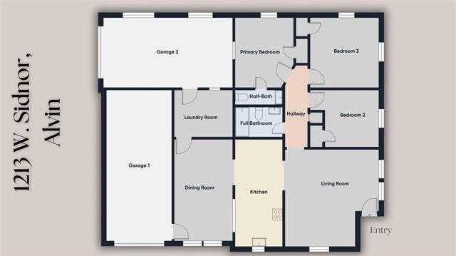 1213 W Sidnor Street, Alvin, TX 77511