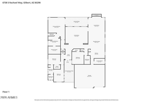 6738 S RACHAEL Way, Gilbert, AZ 85298