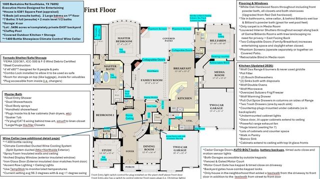 1005 Berkshire Road, Southlake, TX 76092