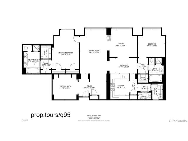 1891 Curtis St 1613, Denver, CO 80202