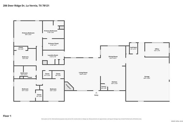 206 Deer Ridge Dr, La Vernia, TX 78121