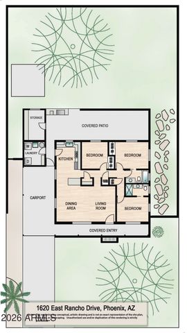 1620 E RANCHO Drive, Phoenix, AZ 85016