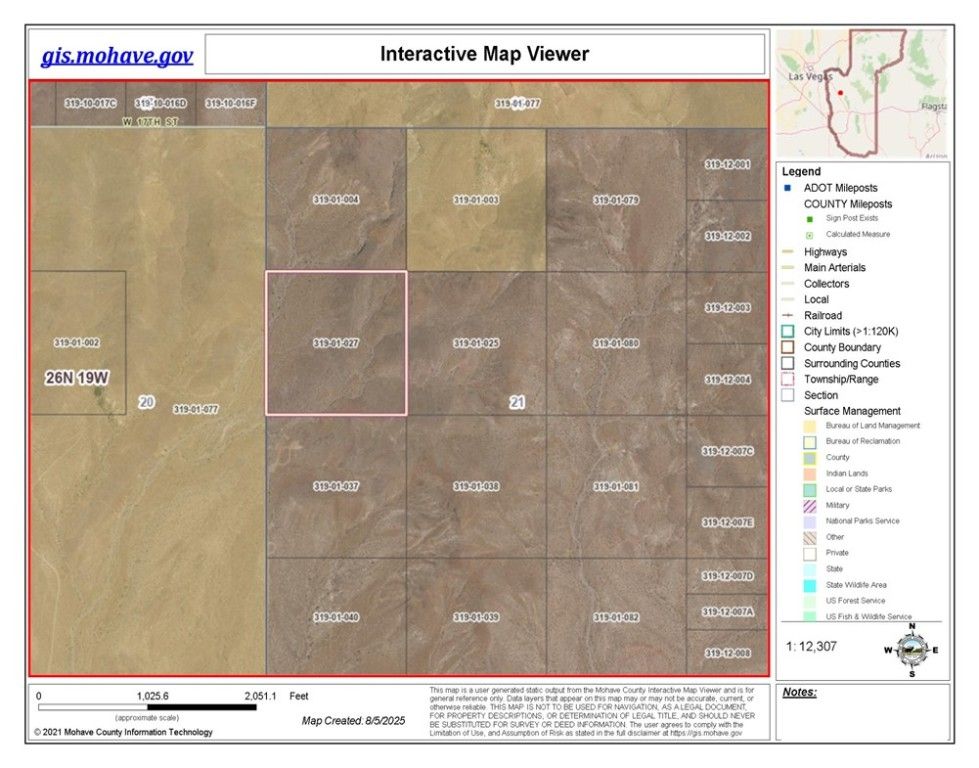 0000 Cedar Road, Dolan Springs, AZ 86441