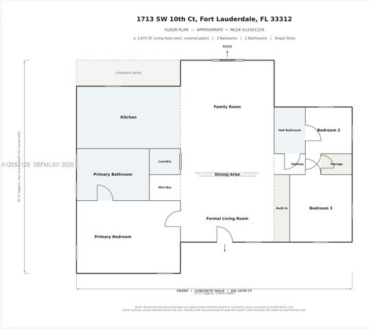 1713 SW 10th Court, Fort Lauderdale, FL 33312