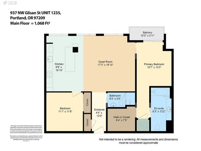 937 Nw GLISAN St 1235, Portland, OR 97209