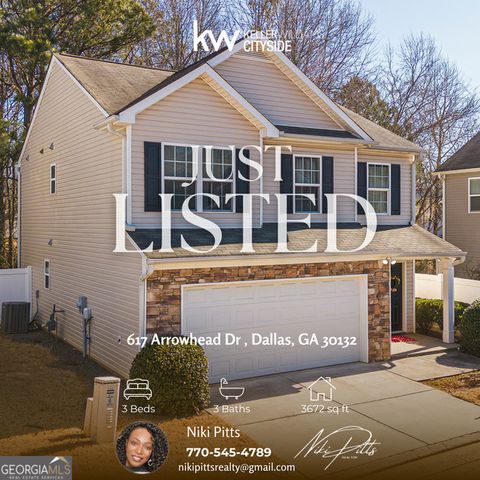 617 Arrowhead Drive, Dallas, GA 30132