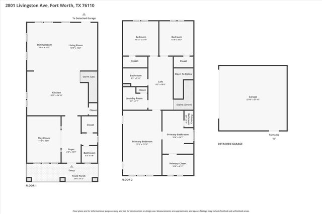 2801 Livingston Avenue, Fort Worth, TX 76110