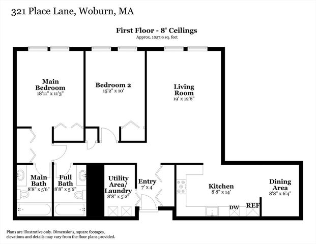 321 Place Ln 321, Woburn, MA 01801