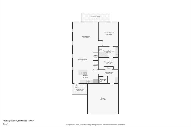 416 Stagecoach TRL, San Marcos, TX 78666