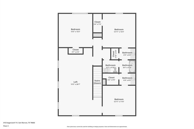 416 Stagecoach TRL, San Marcos, TX 78666