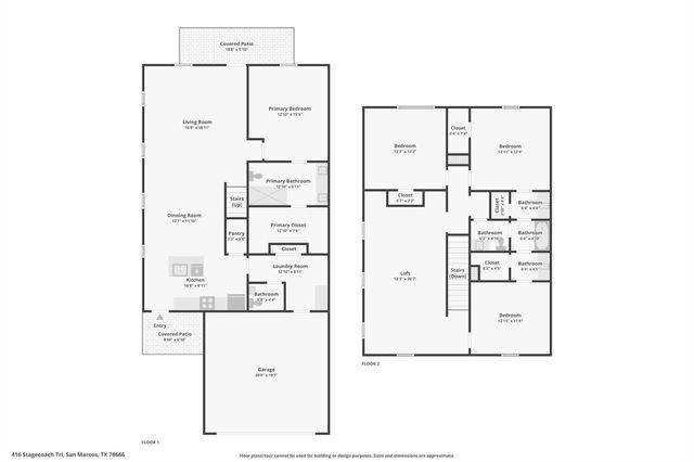 416 Stagecoach TRL, San Marcos, TX 78666