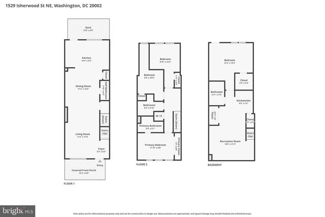 1529 ISHERWOOD ST NE, Washington, DC 20002