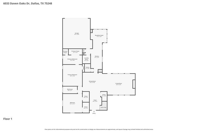 6033 Daven Oaks Drive, Dallas, TX 75248