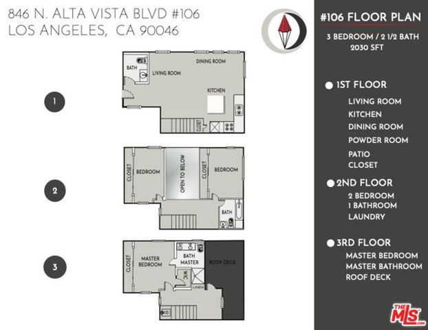 846 N Alta Vista Boulevard 106, Los Angeles, CA 90046