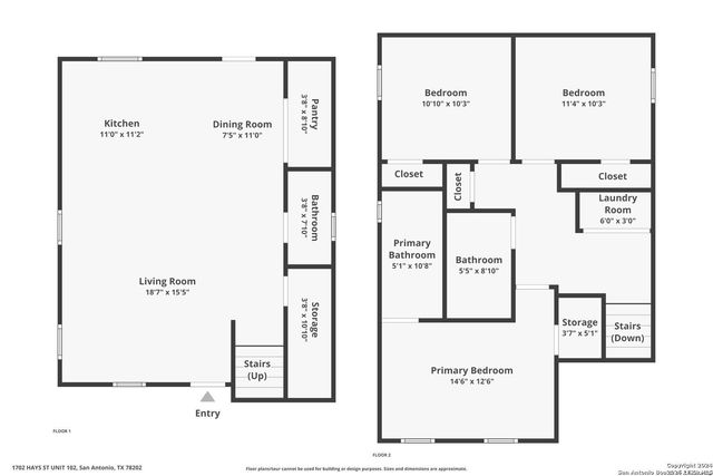 1702 Hays St Unit 102, San Antonio, TX 78202