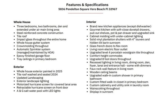 5036 Pendelton Square, Vero Beach, FL 32967