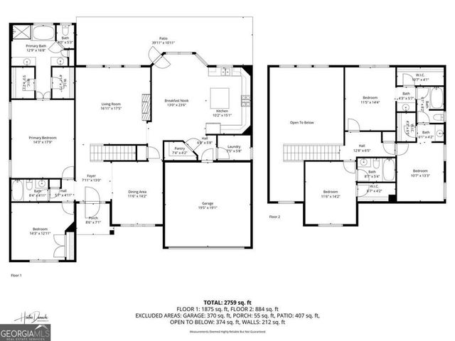 1107 Forest Creek Drive, Canton, GA 30115