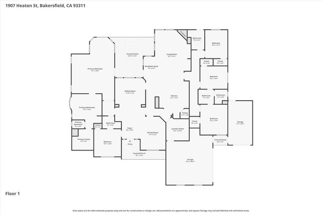 1907 Heaton Street, Bakersfield, CA 93311