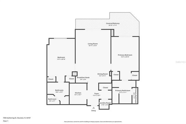 7593 GATHERING DRIVE 401, Reunion, FL 34747