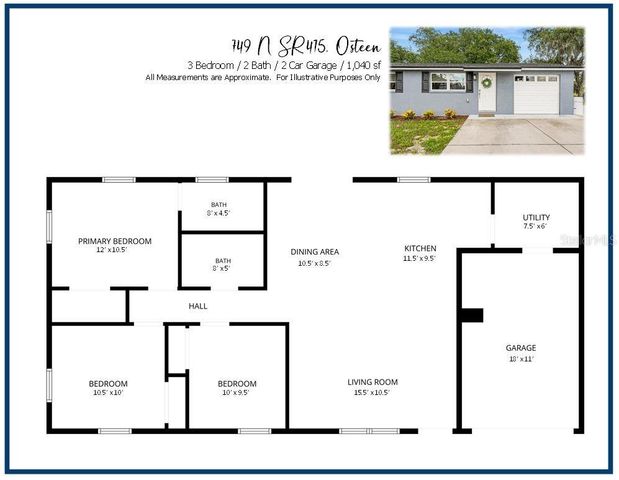 749 N SR 415, Osteen, FL 32764