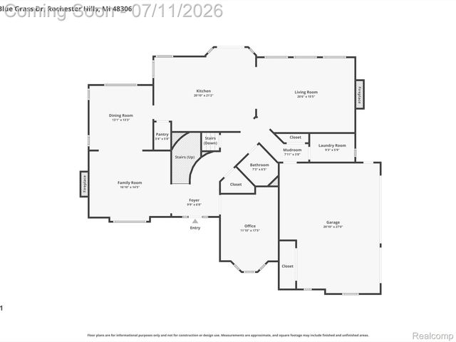 1797 Blue Grass Drive, Rochester Hills, MI 48306