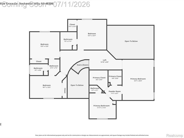 1797 Blue Grass Drive, Rochester Hills, MI 48306