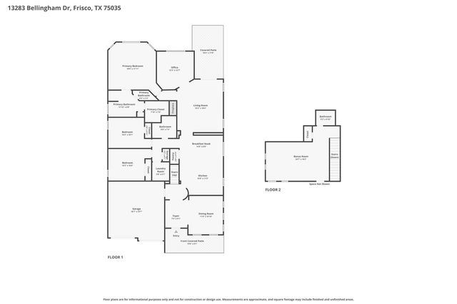 13283 Bellingham Drive, Frisco, TX 75035