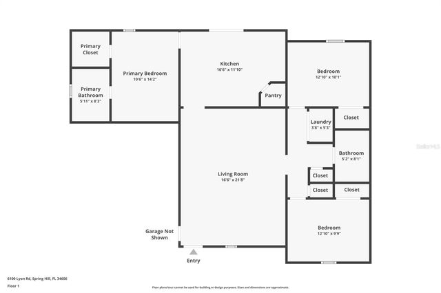 6110 LYON ROAD, Spring Hill, FL 34606