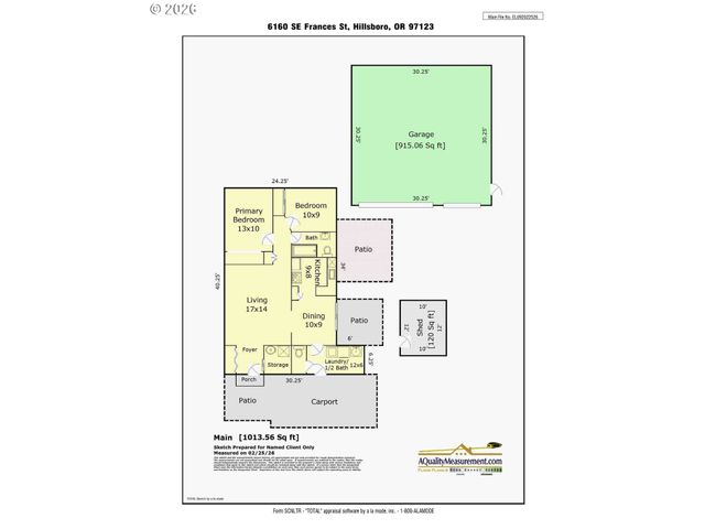 6160 Se Frances St, Hillsboro, OR 97123